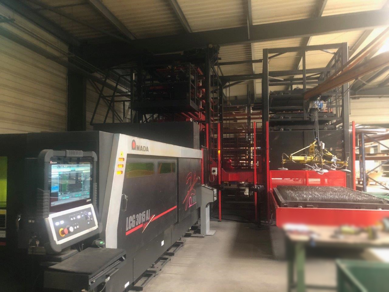 Amada LCG 3015 AJ M2 + ASLUL Twin Amada LCG 3015 AJ M2 + ASLUL Twin